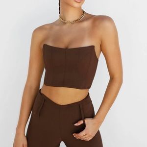 Tiger Mist Cayenne Top in Brown